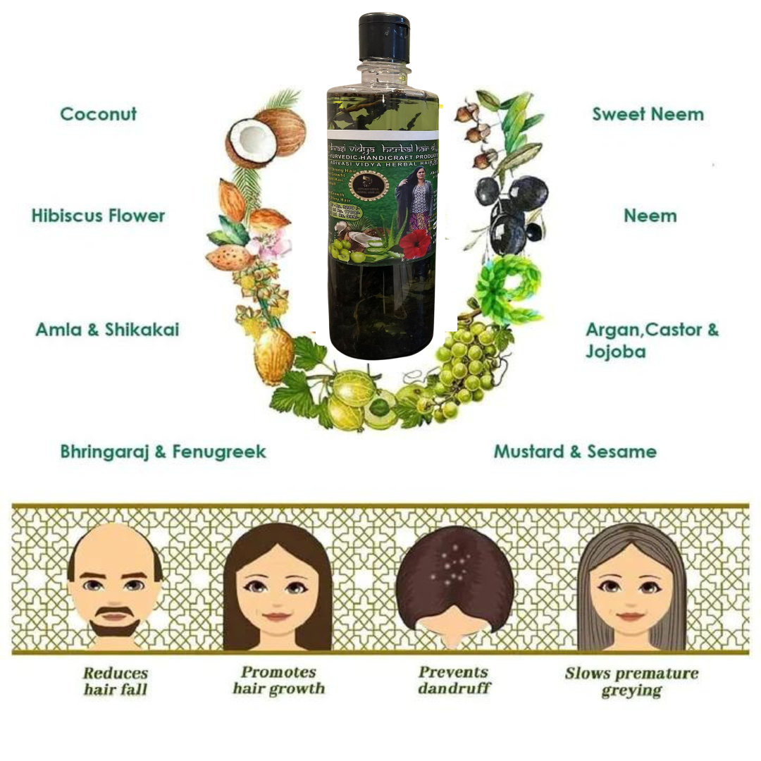 Vidya Ayurvedic Herbal Hair Oil